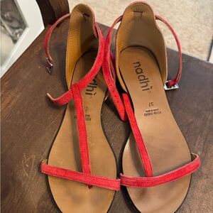 Women's Red Sandals